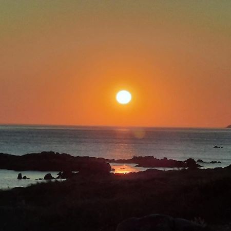 הוילה קרנוטה Casa Playa De Caldebarcos מראה חיצוני תמונה