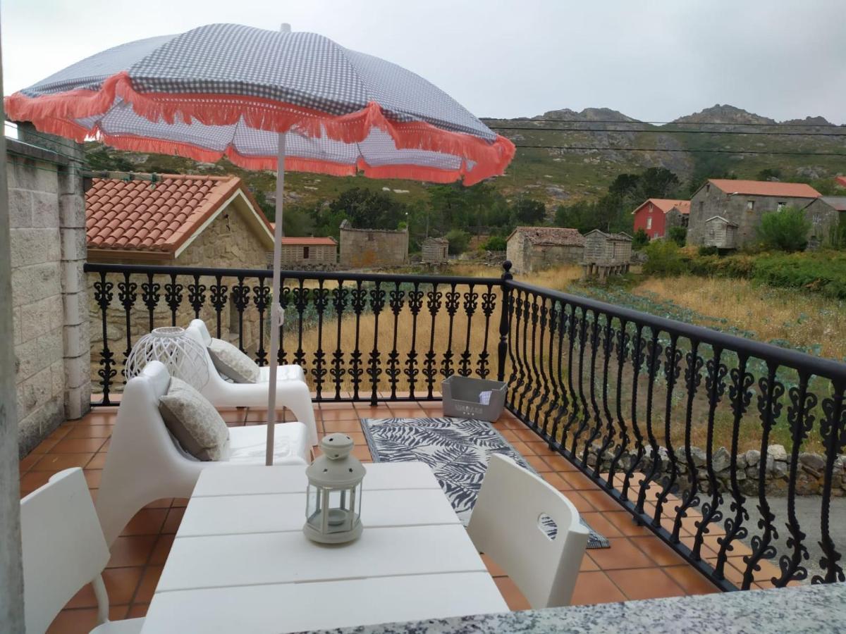 הוילה קרנוטה Casa Playa De Caldebarcos מראה חיצוני תמונה