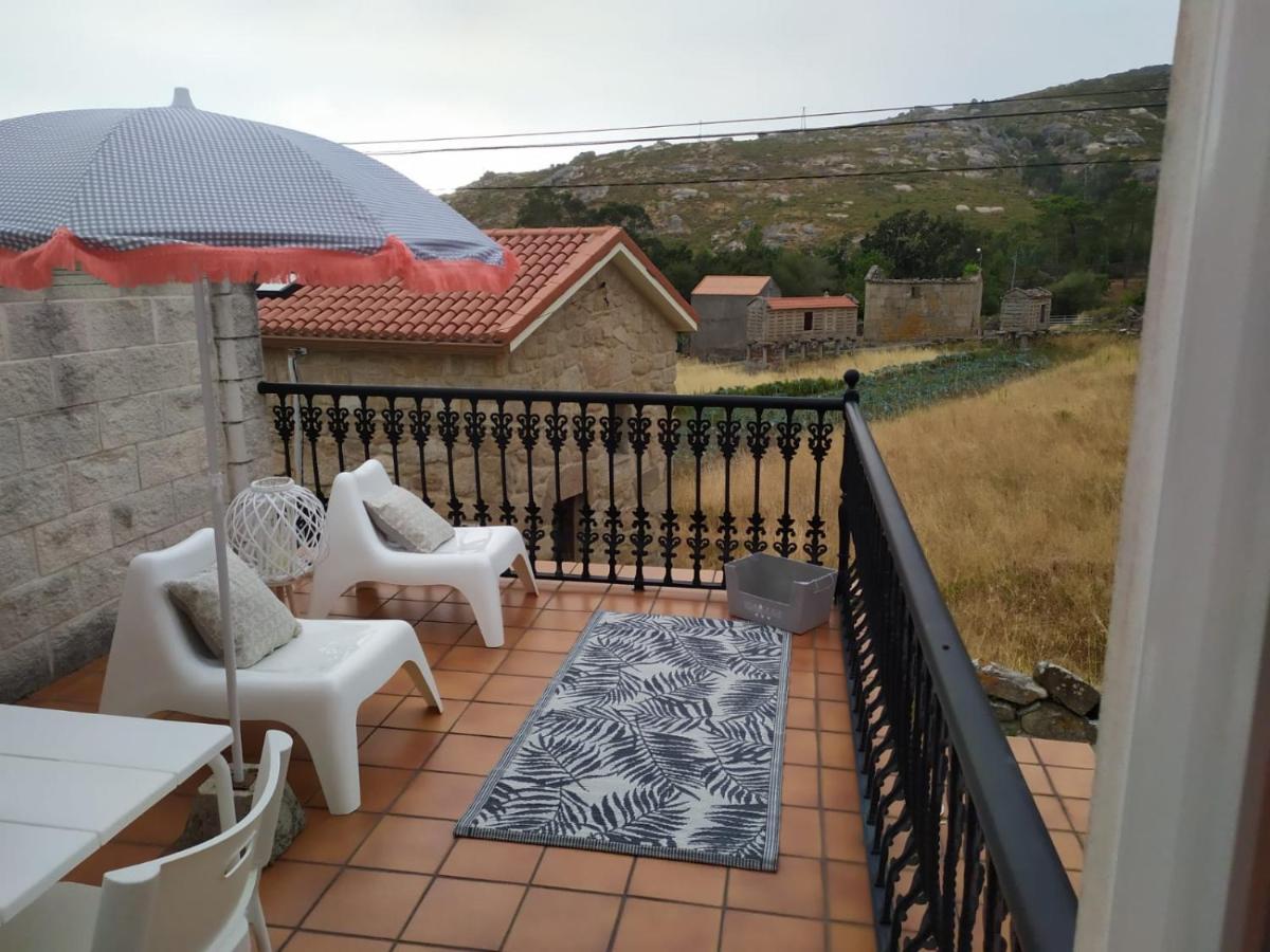הוילה קרנוטה Casa Playa De Caldebarcos מראה חיצוני תמונה